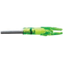 Burt Coyote Lumenok GTG Illuminated Green Nock - 3 Pack - Green