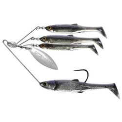 Live Target Baitball Spinner Rig - Purple Pearl/Silver 3/0