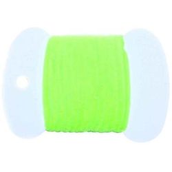 Troutsmen Fluorescent Chenille - Fluorescent White Medium