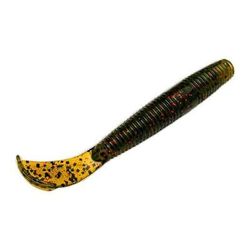 Strike King Rage Ned Cut-R 3in Straight Tail Worm - Blue Craw