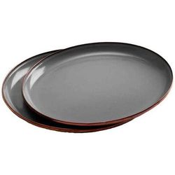 Barebones Enamel Deep Plate Set - Mint