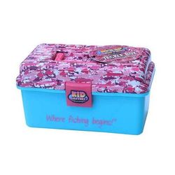 Kid Casters Youth Tackle Box - Pink Camo