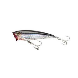 Yo-Zuri 3D Inshore Popper 70 Topwater Hard Bait - Ghost Shad