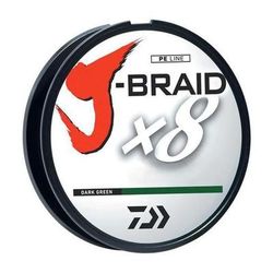 Daiwa J Braid Dark Green Fishing Line - Dark Green