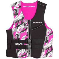 Airhead Camo Cool Neolite Kwik-Dry Life Jacket - Pink L