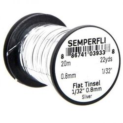Semperfli Mirror Fly Tying Tinsel - Purple 1/32in