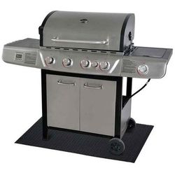 Mr. Bar-B-Q Armor All Heavy duty Large Grill Mat - Black