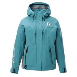 Striker Ice Women's Adrenaline Waterproof Fishing Rain Jacket - Blue L