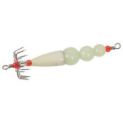 Beau Mac Bead Squid Jig - Pink Glow Large