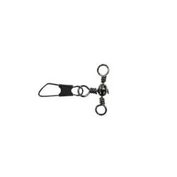 P-line Crossline Swivel with Snap - Black 6