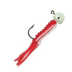VMC Wingding Jig - Red Pearl Glow