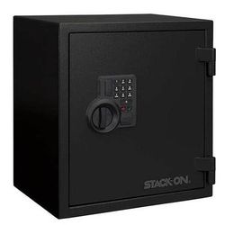 Stack-On Personal Fireproof Medium Safe - Matte Black - Matte Black