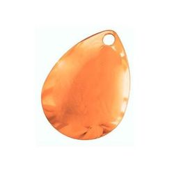 Hawken Fishing Simon 3.5 Flat Colorado Spinner Blade Lure Component - Gold 3.5