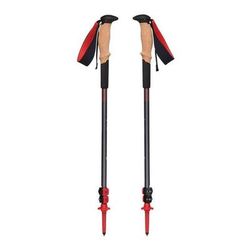 Black Diamond Equipment Pursuit Shock Trekking Poles Pair - Steel Grey-Octane S/M