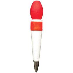 Double X Tackle Plasticone Poppers Float - Red/ White 1 oz