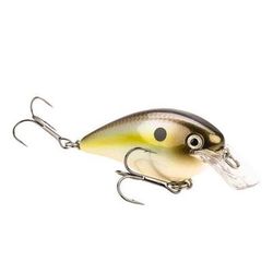 Strike King KVD Squarebill 1.5 (7/16oz) Deep Silent Crankbaits - Dives to 9ft - Chartreuse Sexy Shad