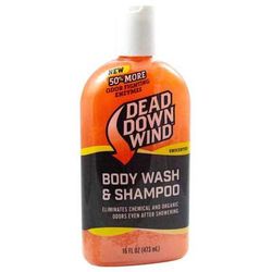 Dead Down Wind Body Wash And Shampoo - Orange/Black/Yellow 16oz