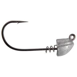 True Bass True Lock Swimbait Jig Head - Gun Metal 8/0