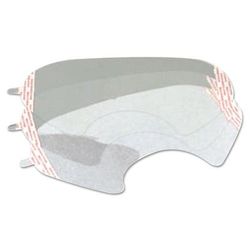 3M 6000 Series Half and Full Facepiece Accessories, Lens Cover, Clear (MMM6885)