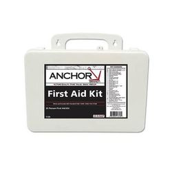 Anchor Brand 25 Person First Aid Kit, ANSI 2009, Plastic Case (101-25-9-FAKP)