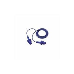 3MTM E-A-R Ultrafit Earplugs, Elastomeric Polymer, Blue, Corded (247-340-4017)