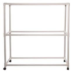 Champion Sports 9 Ball ABS Storage Cart, Plastic, 132 lb Capacity, 19 x 62 x 67, White (CSIFPR1)