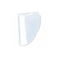 Fibre-Metal High Performance Faceshield Window, Clear, Wide View, 16-1/2 in W x 8 in H (280-4178CLBP)