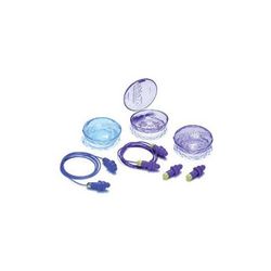 Moldex Rockets Reusable Earplugs, TPE, Purple, Cloth Cord (507-6420)
