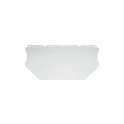 MSA V-Gard Accessory System General Purpose Visor, Anti-Fog, Anti-Scratch, Clear, 17 in L x 8 in H (454-10115836)