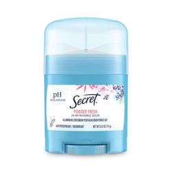 Secret Invisible Solid Anti-Perspirant and Deodorant, Powder Fresh, 0.5 oz Stick, 24/Carton (PGC31384)