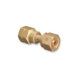Western Enterprises Brass Cylinder Adaptors, CGA-300 Commercial Acetylene To CGA-510 POL Acetylene (312-16)