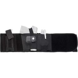 NFG Bellyband Elastic Belly Band Holster Ambidextrous Black Extra Large NFG-BLB-BL-XL