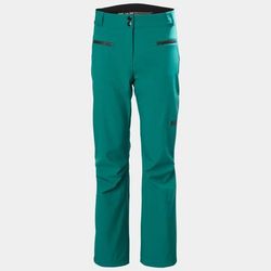 Helly Hansen Women's Bellissimo 2 Slim-Fit Softshell Ski Trousers Green M