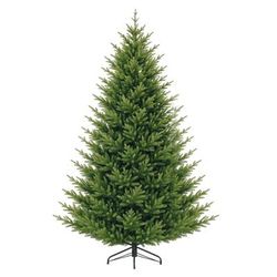 Albero di natale effetto realistico in PE e PVC ø183x240H, 3384 punte