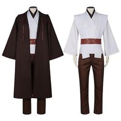 Cavaliere Jedi Costume Cosplay Abiti Costume Cosplay for Ragazzi Adulti Bambini Halloween Carnevale Con il fumetto Anime Expo