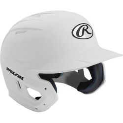Rawlings Mach Junior Baseball Batting Helmet Matte White