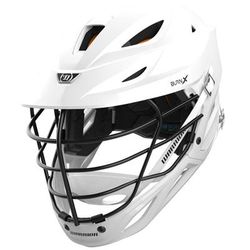 Warrior Burn X Helmet with Black Mask White