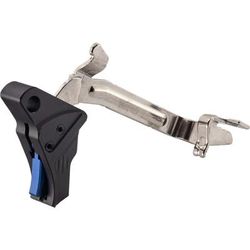 TRYBE Defense Glock Gen 3/4 Trigger Black/Blue GLKTRGGEN3/4-BK/BL