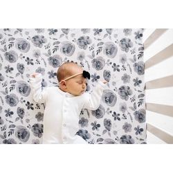 Copper Pearl Premium Fitted Crib Sheet - Rowan