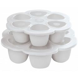 BEABA Multiportions 5oz Silicone Tray - Cloud