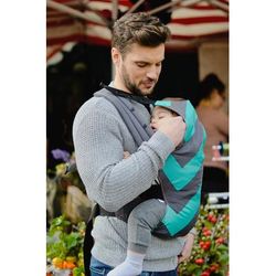 We Made Me Venture 2 in 1 Baby Carrier - Bubblegum Grey Black Zigzag