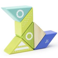 Tegu Travel Pals 6 Piece Magnetic Blocks - Spaceship
