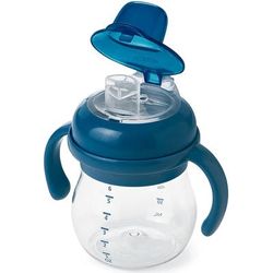 OXO Tot Transitions Soft Spout Sippy Cup Set, 6 oz - Navy