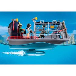 Playmobil Enemy Airboat with Raptor