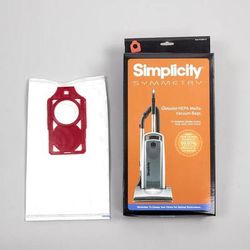 Simplicity Genuine Symmetry HEPA Media Vacuum Bags SMH-6.2, 24 Pack