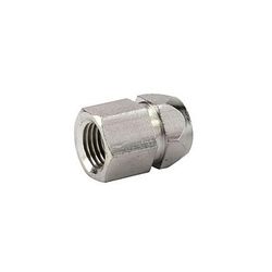 JE Adams Plated Steel Wand End - 1/4 FPT x 1/4 FPT 5151