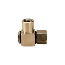 JE Adams High Pressure 90 Degree Hose Reel Swivels - 1/2 FPT x 1/2 FPT 7475