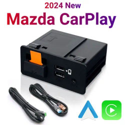 Adaptateur Hub USB Apple CarPlay Android Auto, pour Mazda 2 3 6 CX3 CX5 CX8 CX9 MX5 miata TK78669U0C, Kit de rénovation Mazda, nouvelle mise à niveau