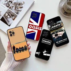 oasis Phone Case for IPhone 15,14,13,12,11 Pro Max Mini 8,7,Plus,SE2,X,XR,XS,MAX,Silcone,Soft,Covers