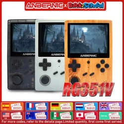 ANBERNIC New RG351V Retro Games Built-in 16G RK3326 Open Source 3.5 INCH 640*480 handheld game console Emulator For kid Gift